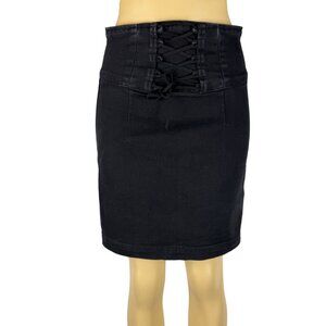 Express black skirt